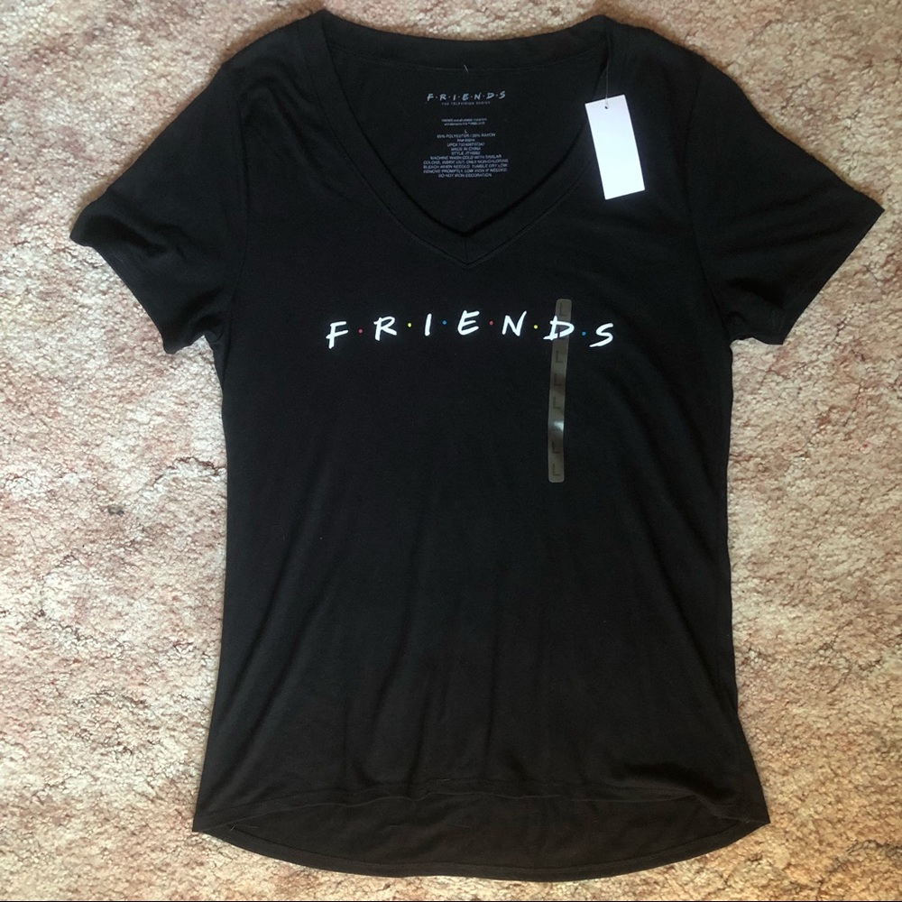 Black FRIENDS Tee